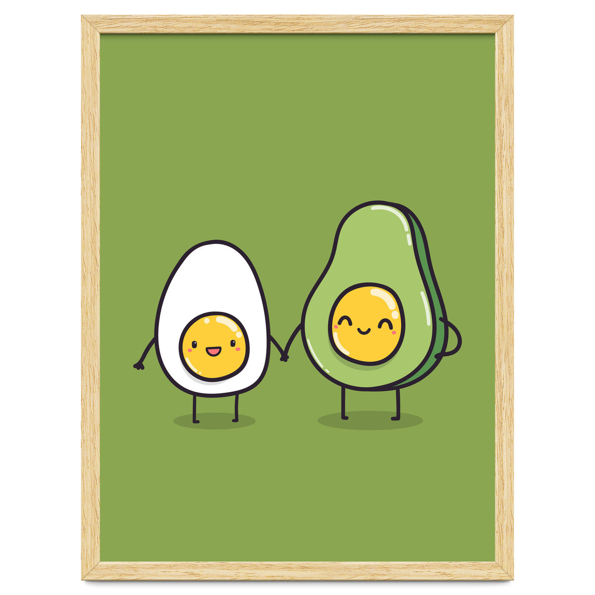 Egg Avocado best friends