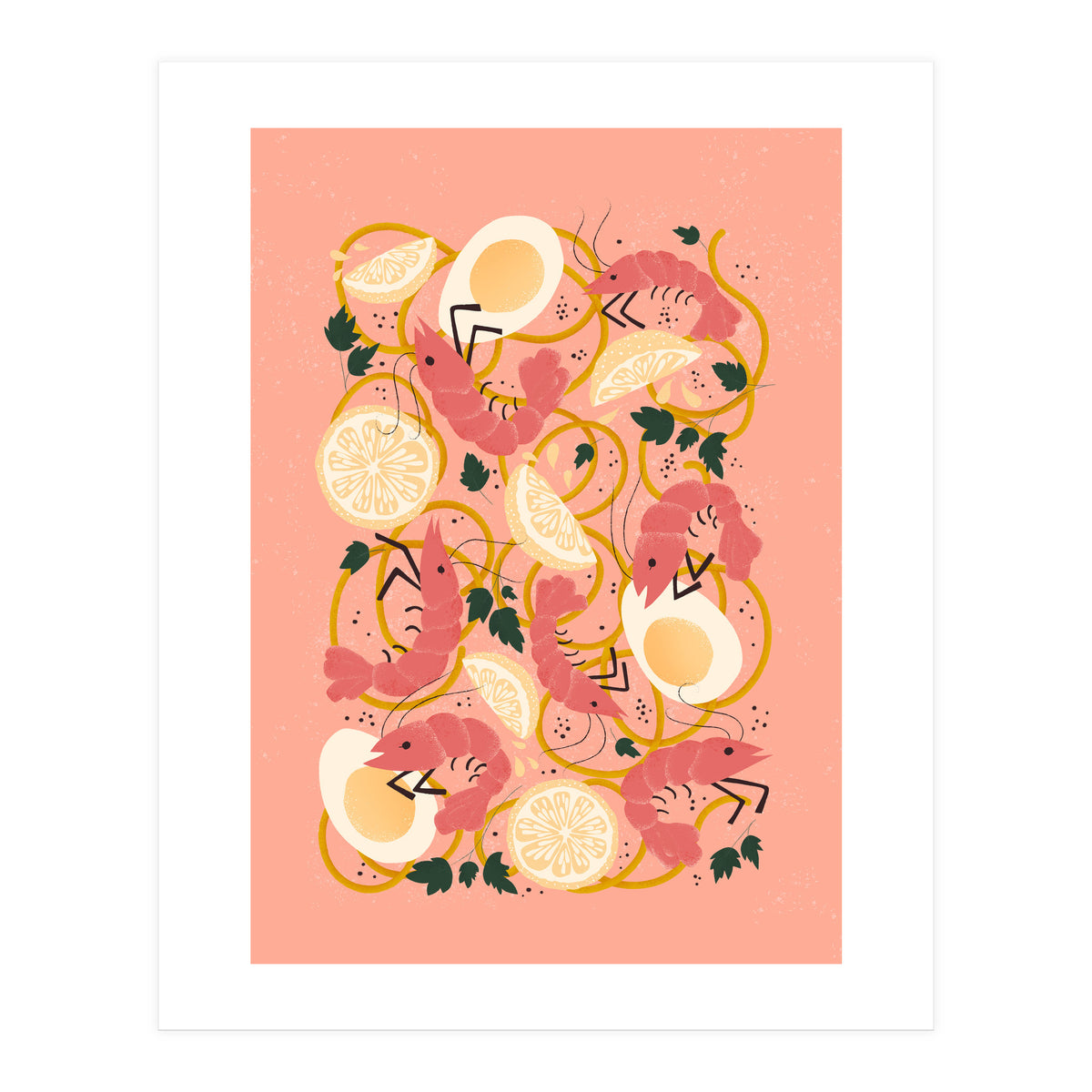 Ramen Shrimp And Noodle Soup (Print Only)