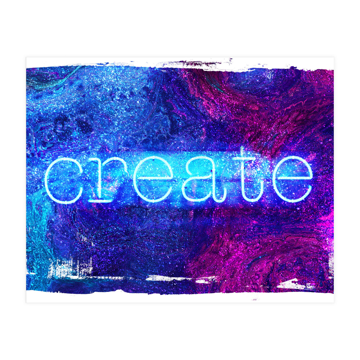 Neon Collection - Create (Print Only)