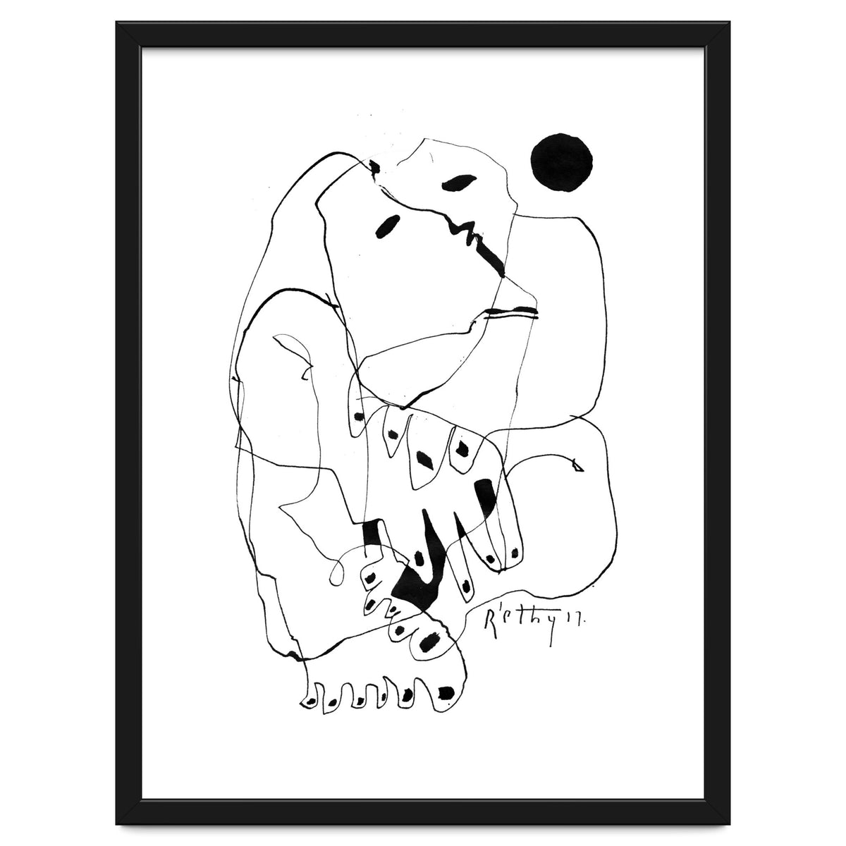 Purification of the Soul - b&w