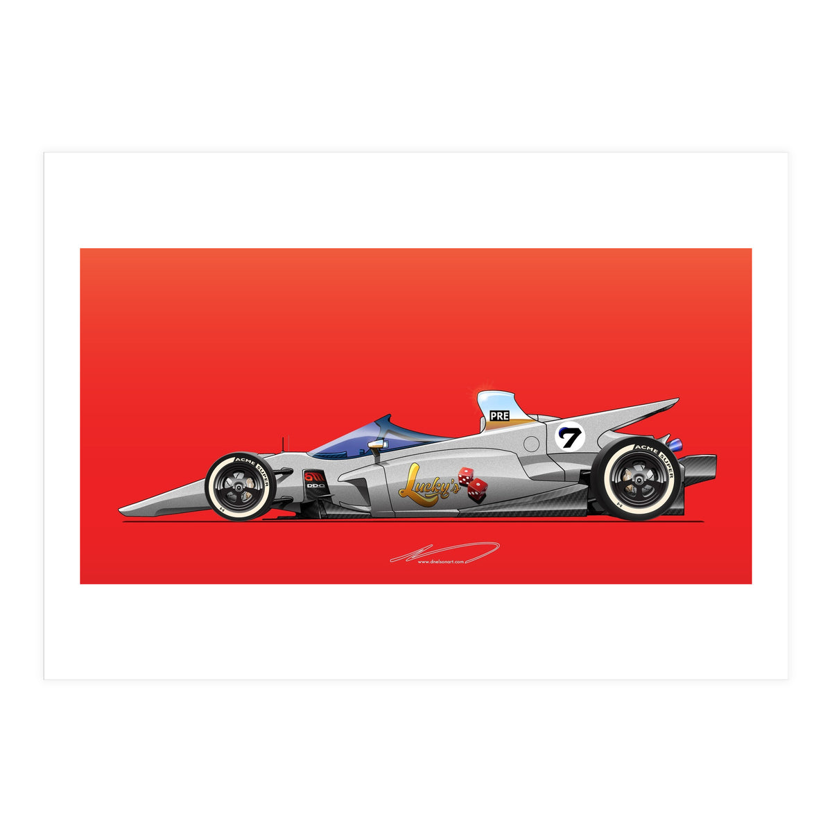 Viva Las Vegas Elvis Homage (Print Only)