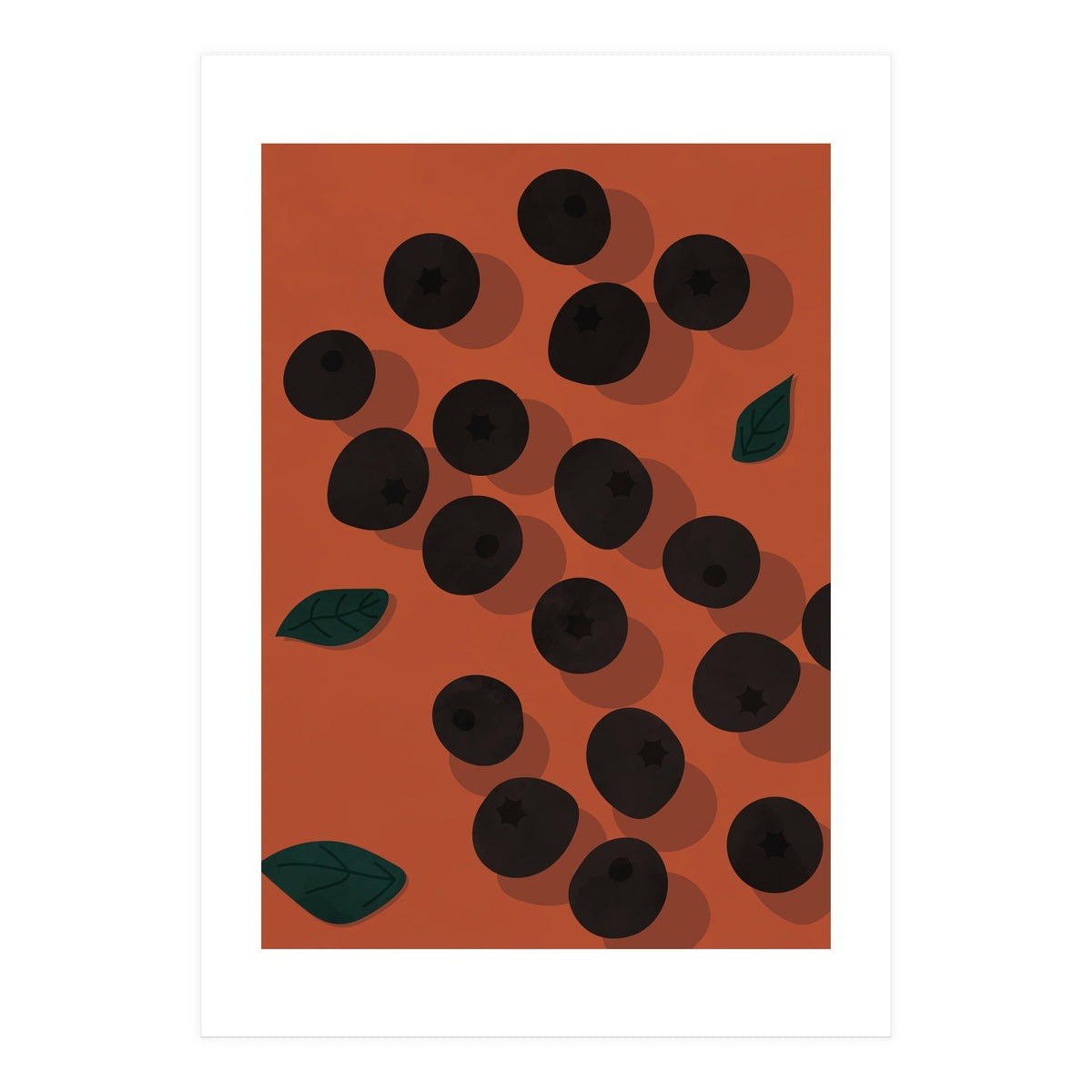 Berry Botanical Modern Boho (Print Only)
