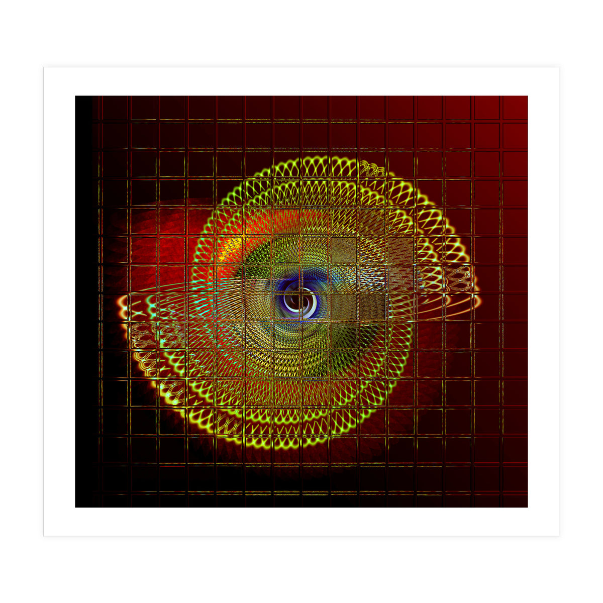 Illuminated helix #4 (Print Only)