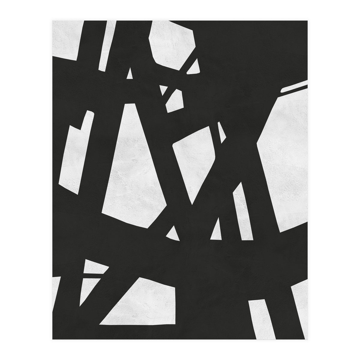 Expressionist black and white I (Print Only)