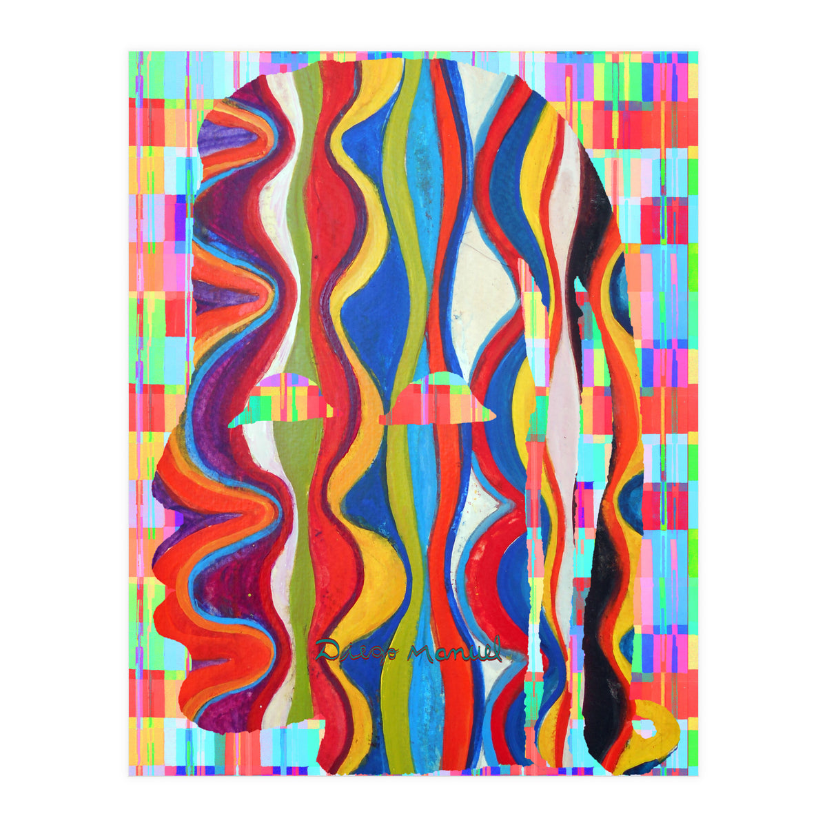 Abstracto Pop Nuevo B Nuevo 12 (Print Only)