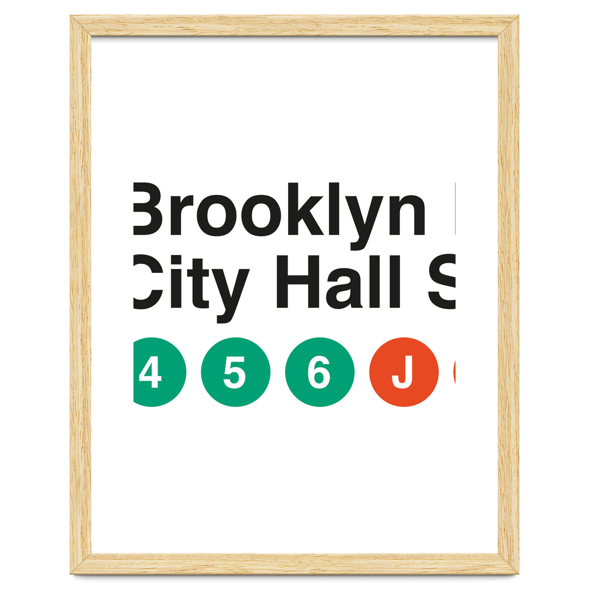 Vignelli's Subway Sign