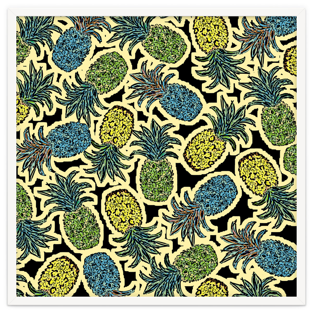 Pineapple Pandemonium Retro Tone