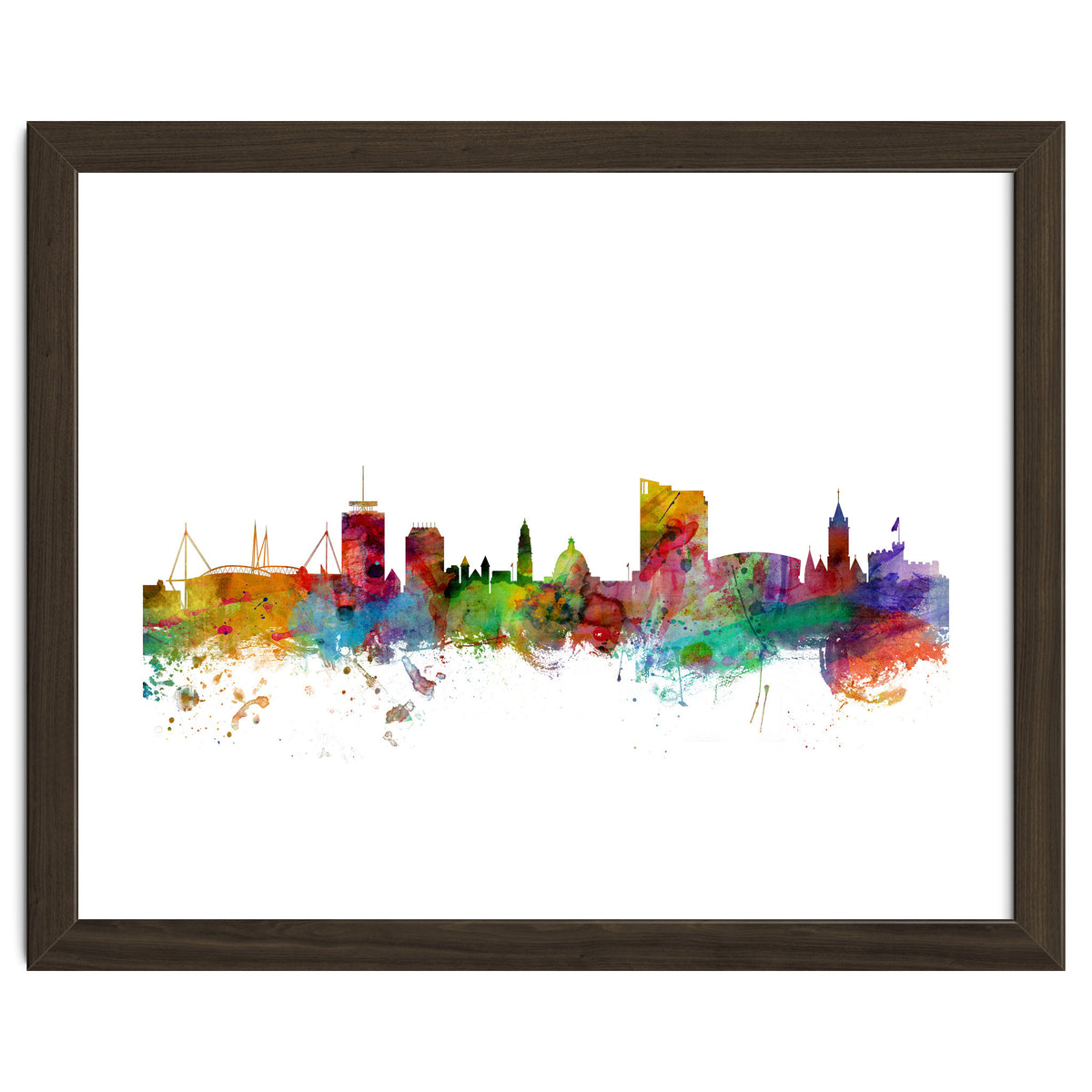 Cardiff Wales Skyline