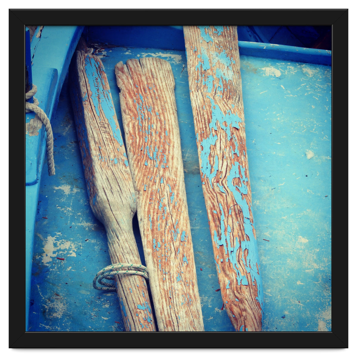 boat and oars