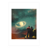 You, Me And Saturn (Print Only) thumbnail