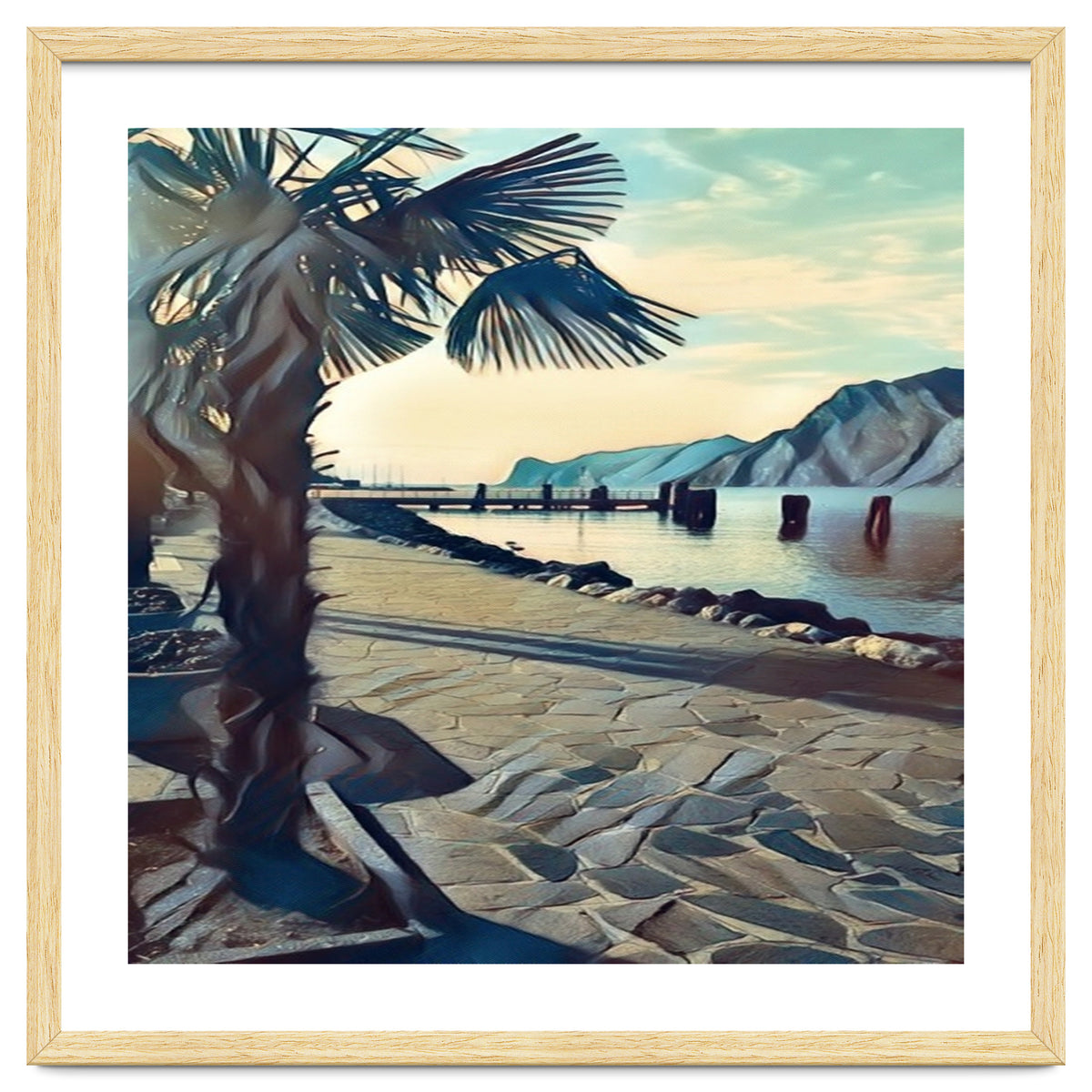 A walk on Lake Garda, Italy.