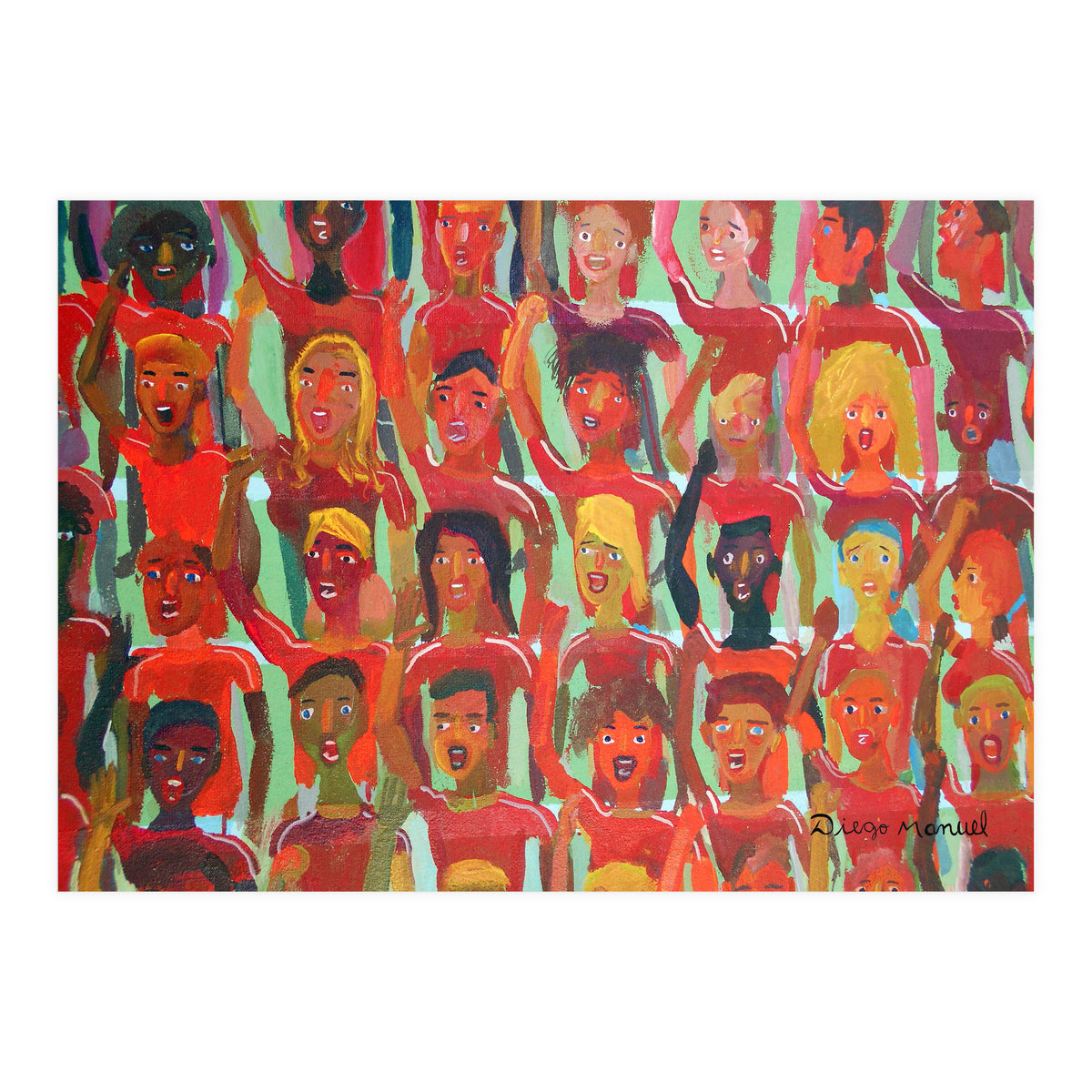 Hichada Roja Detalle 3 (Print Only)