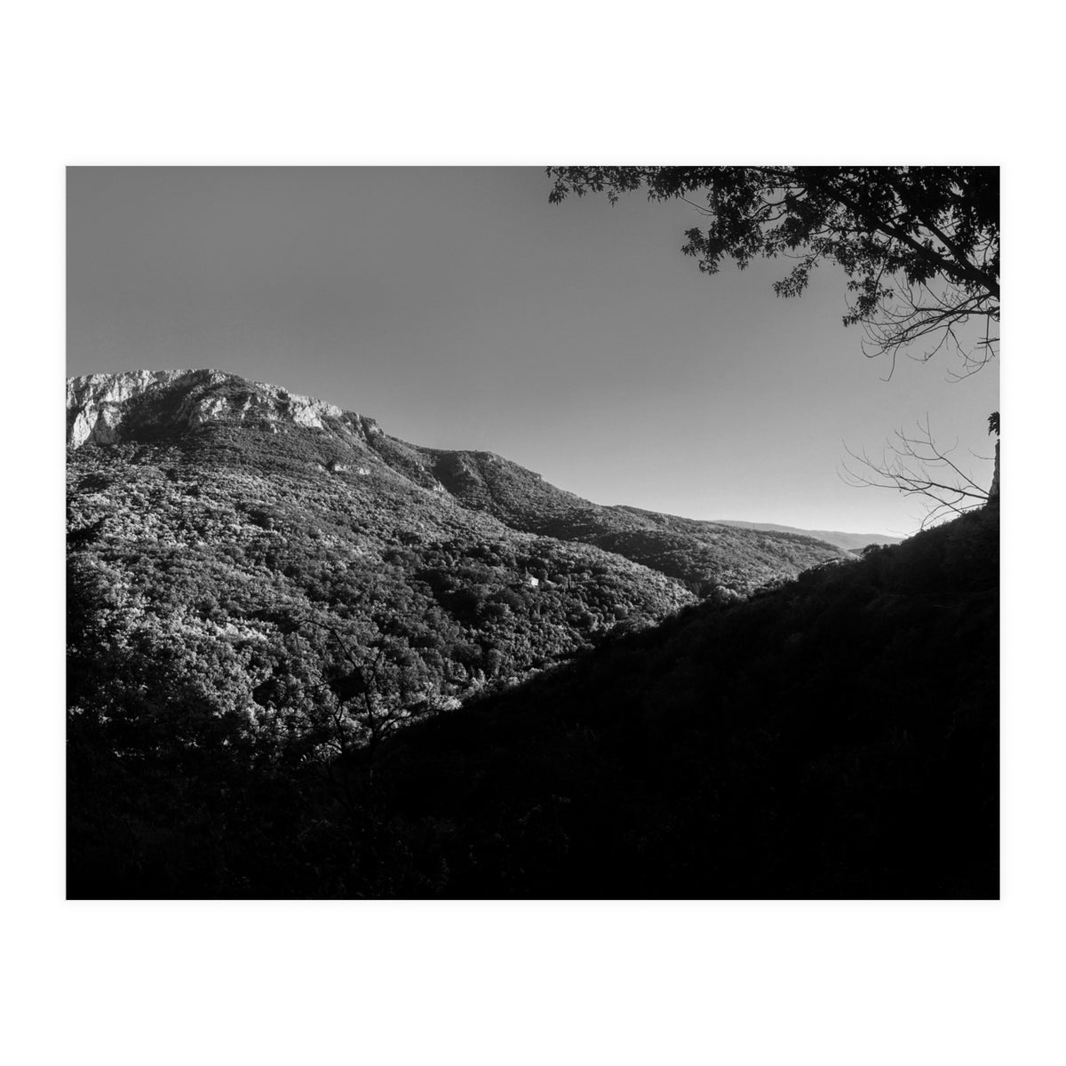 Sicevo Gorge, mountain view (Print Only)