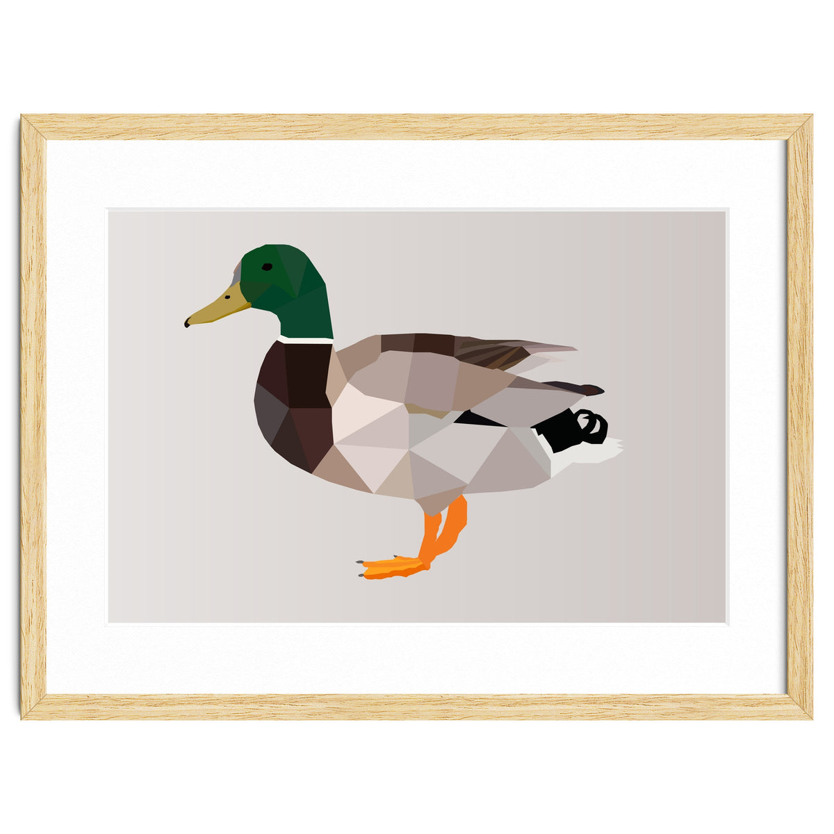 Duck Low Poly Art