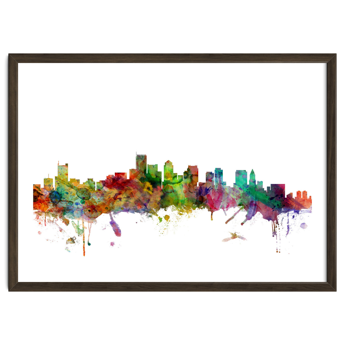 Boston Massachusetts Skyline