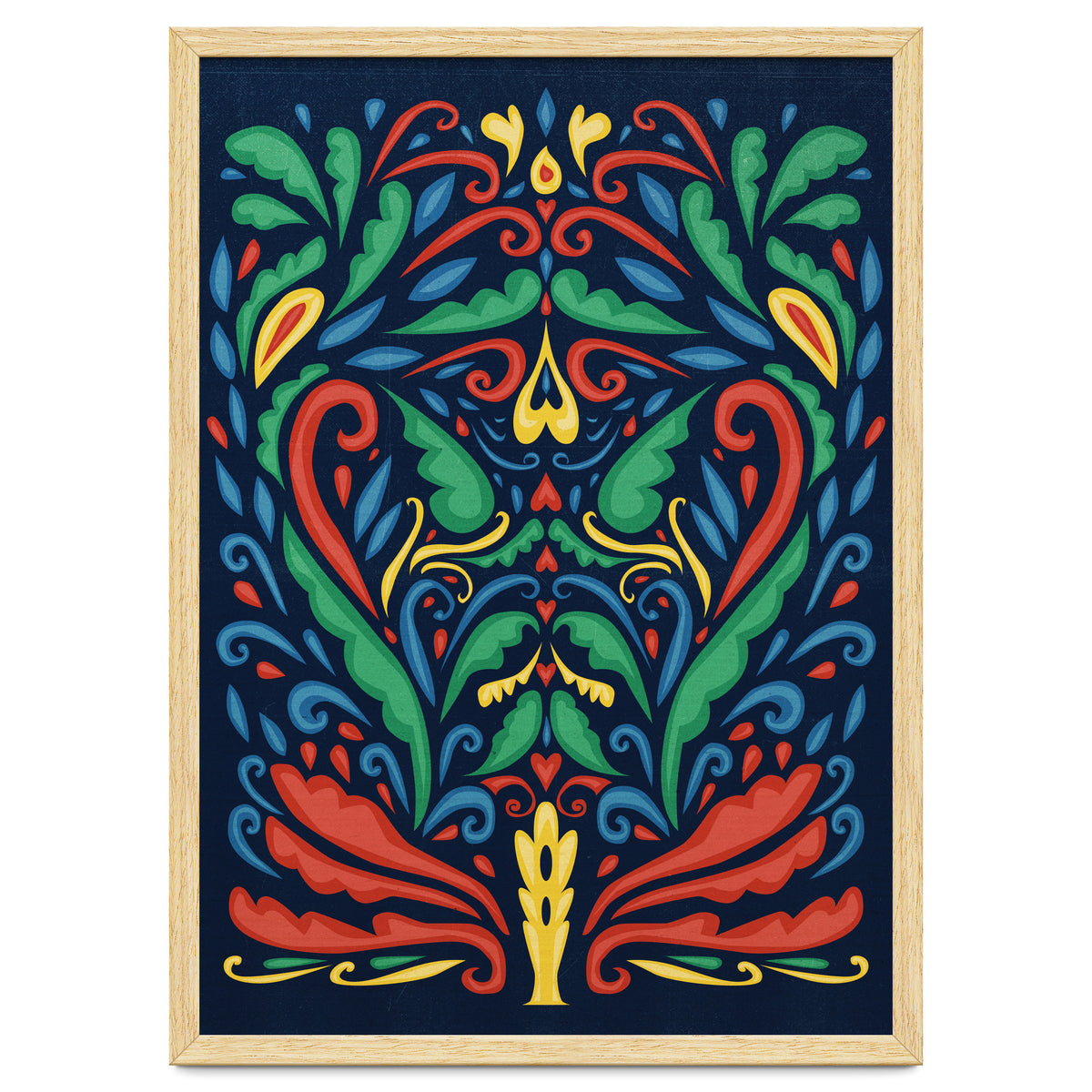 Art Nouveau Folk Art Style