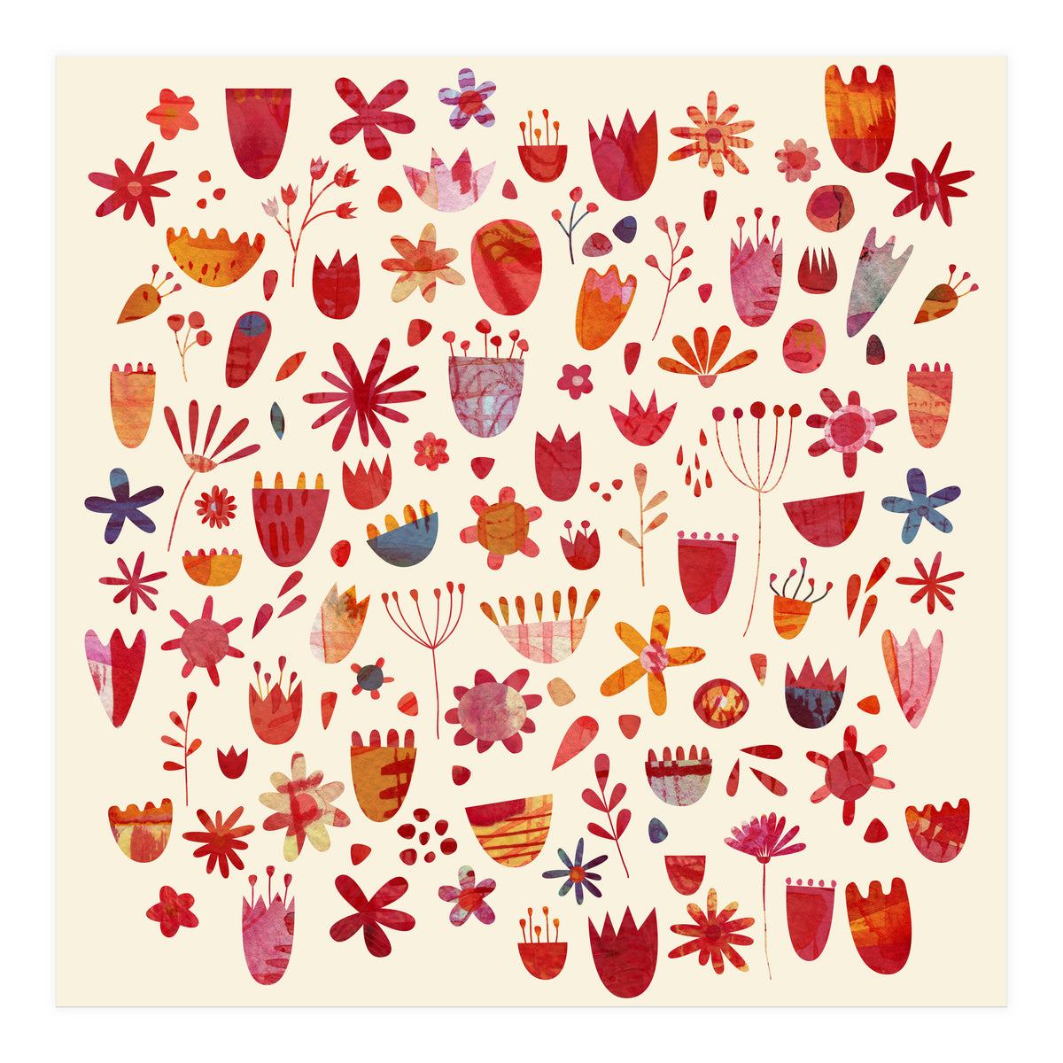 Spring Flowers (Print Only)