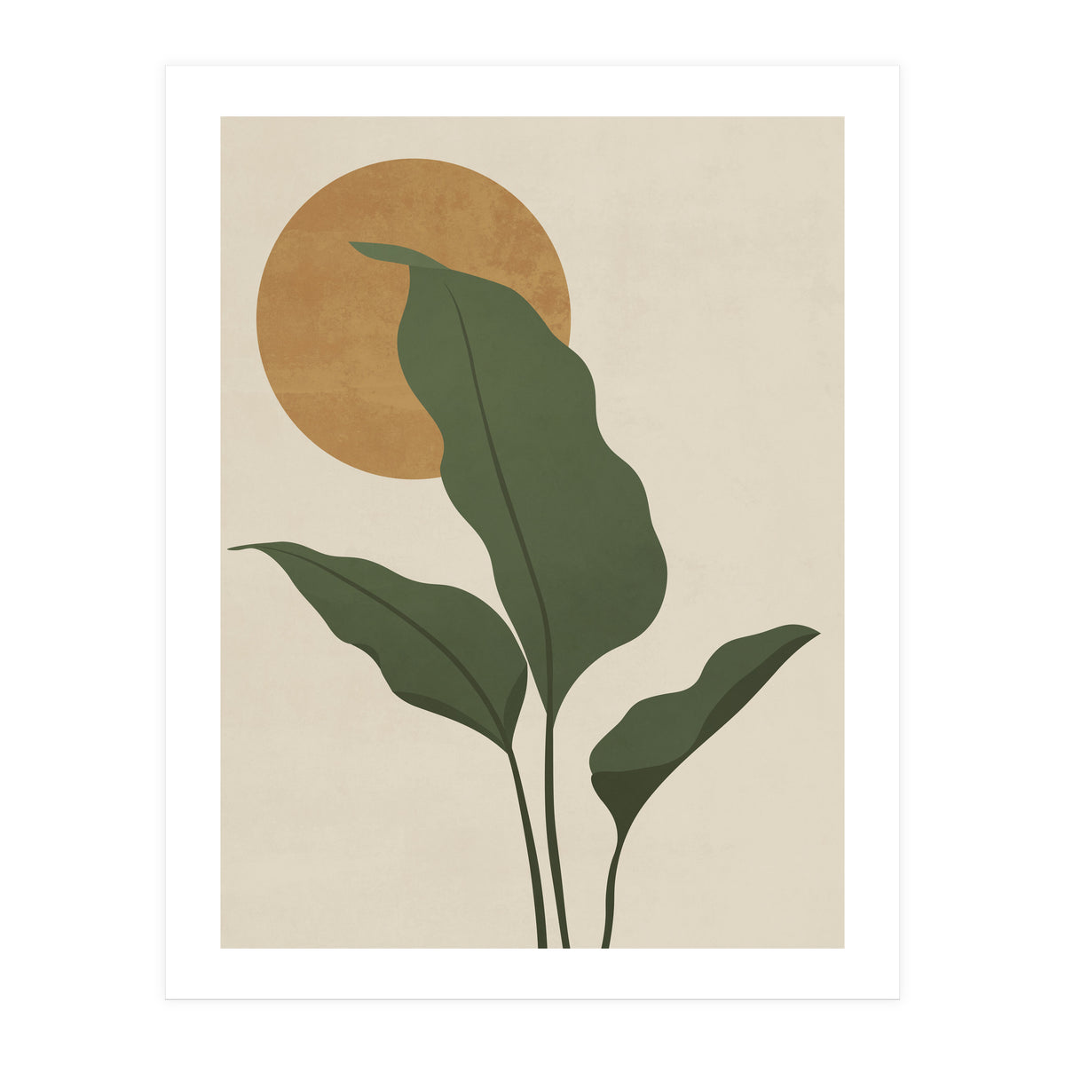 LEAVES AND SUN - 01B (Print Only)