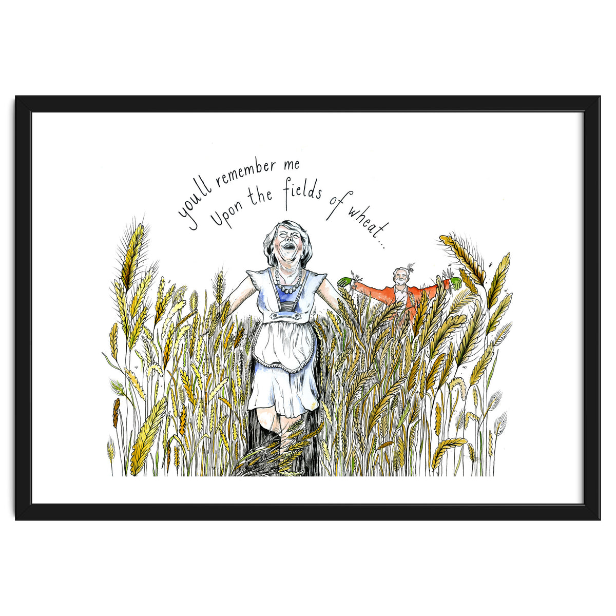 Upon The Fields Of Wheat