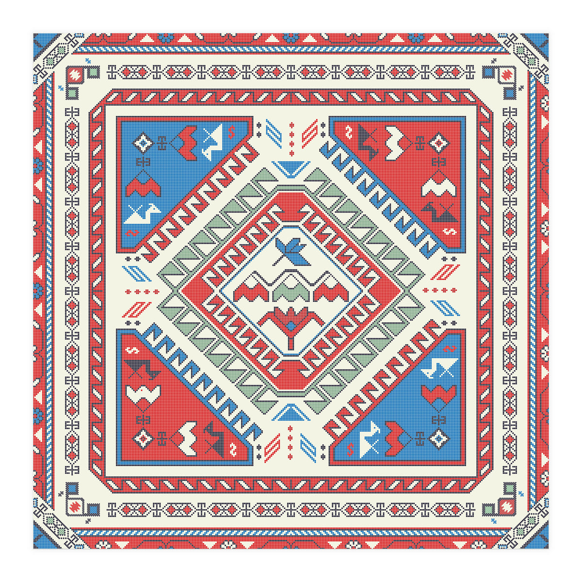 Georgian rug 1 (Print Only)