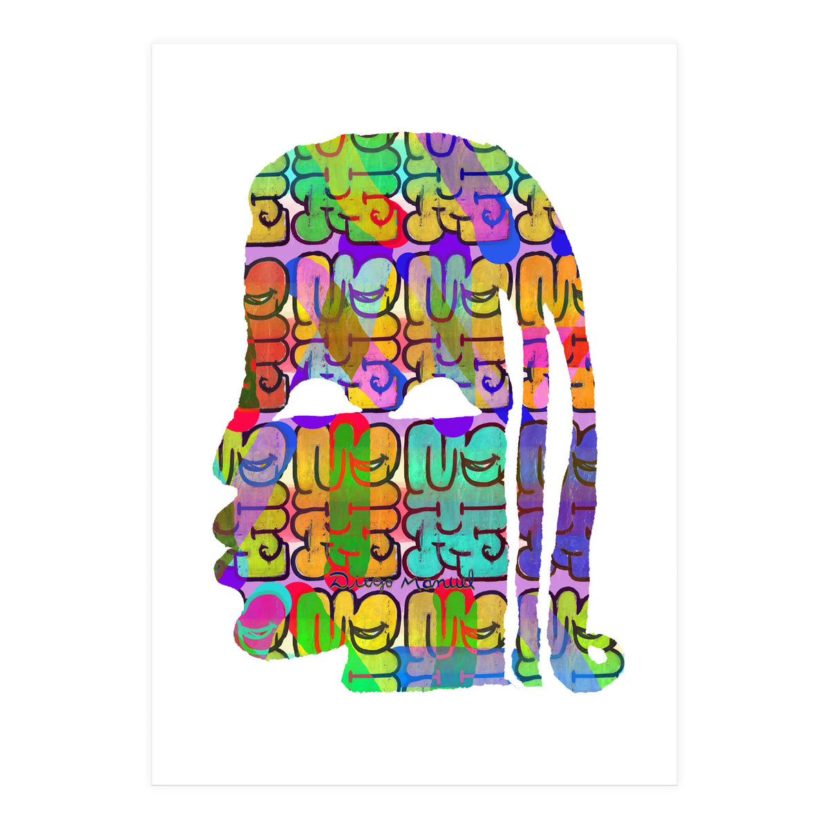 Abstracto Pop Nuevo B 7 Copia (Print Only)