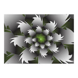 Seamless Green 3D Floral (Print Only) thumbnail