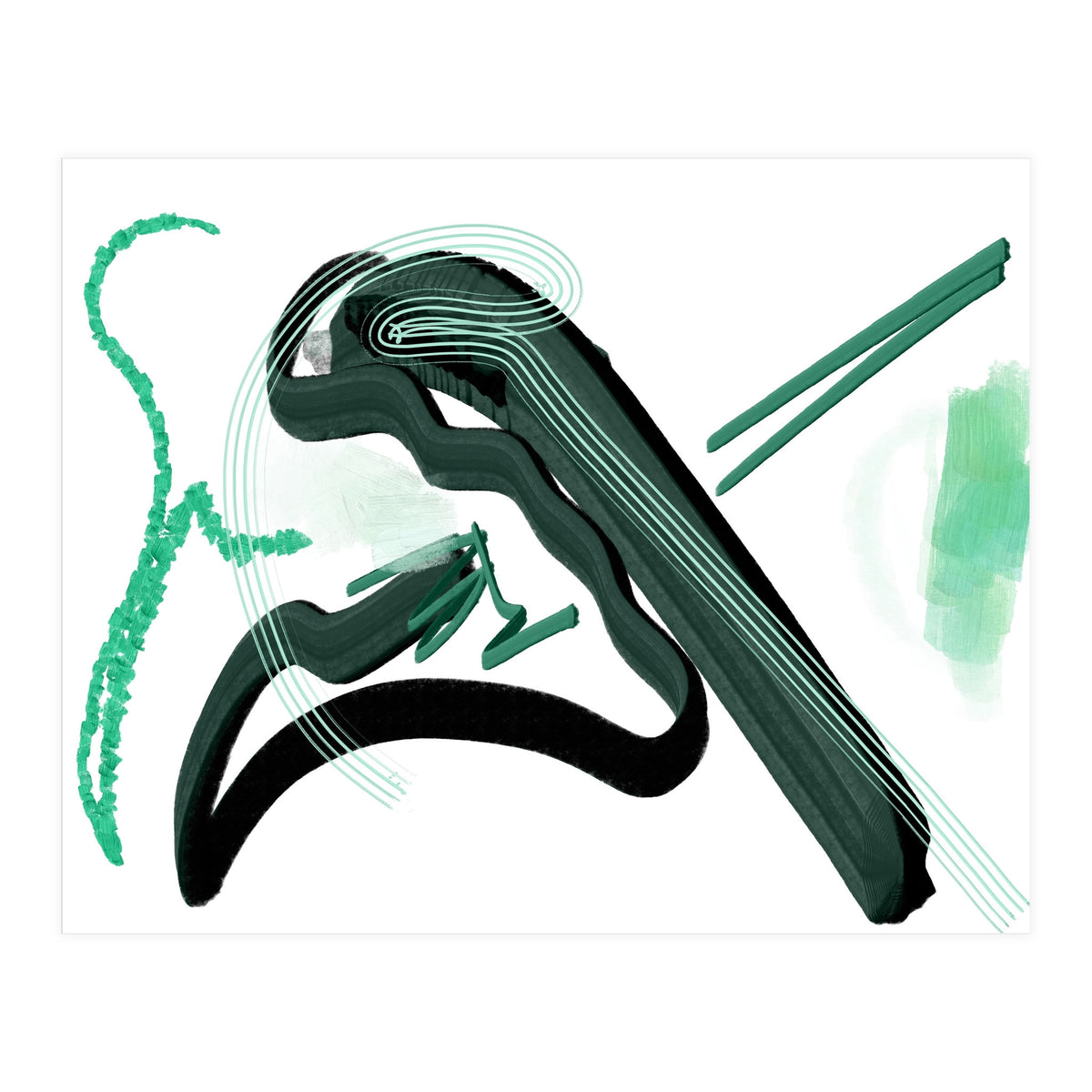 green paths (Print Only)