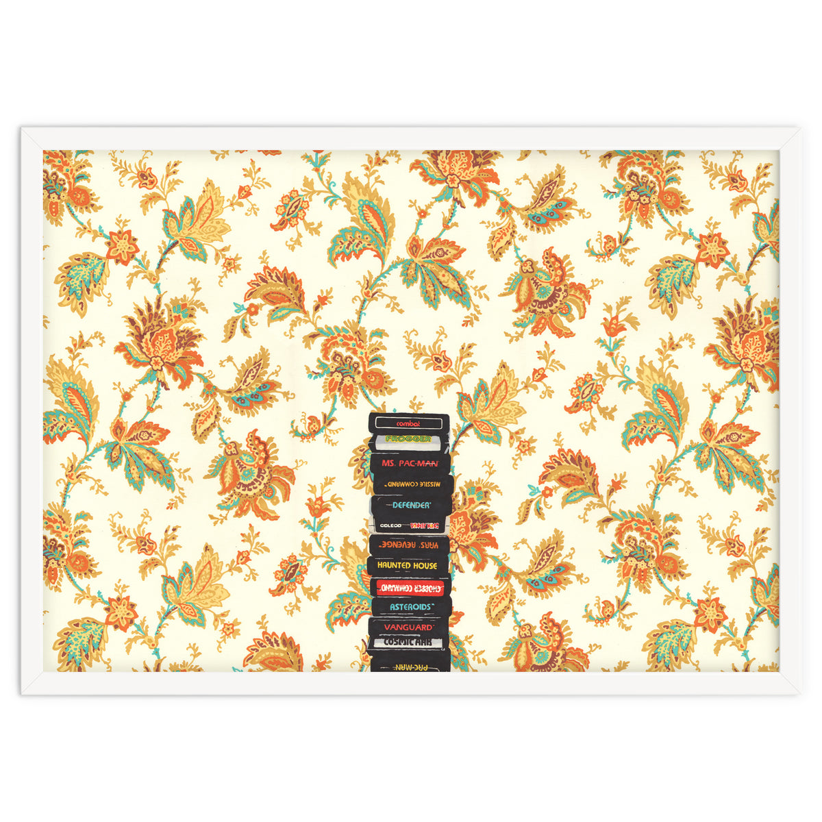 Atari & Flower Wallpaper