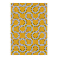 My Favorite Geometric Patterns No.31 - Mustard Yellow (Print Only)