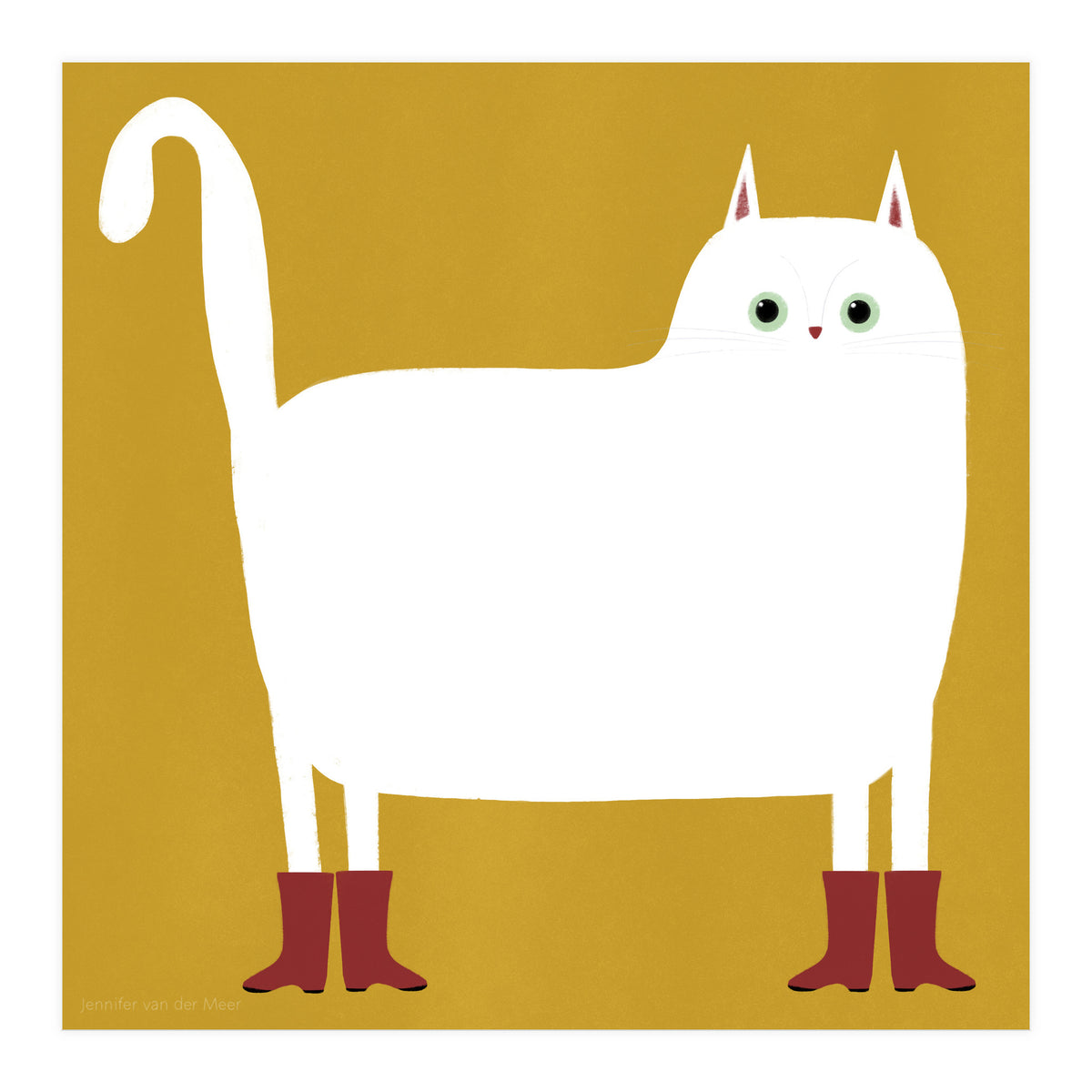 Cat 82: The rain boots (Print Only)