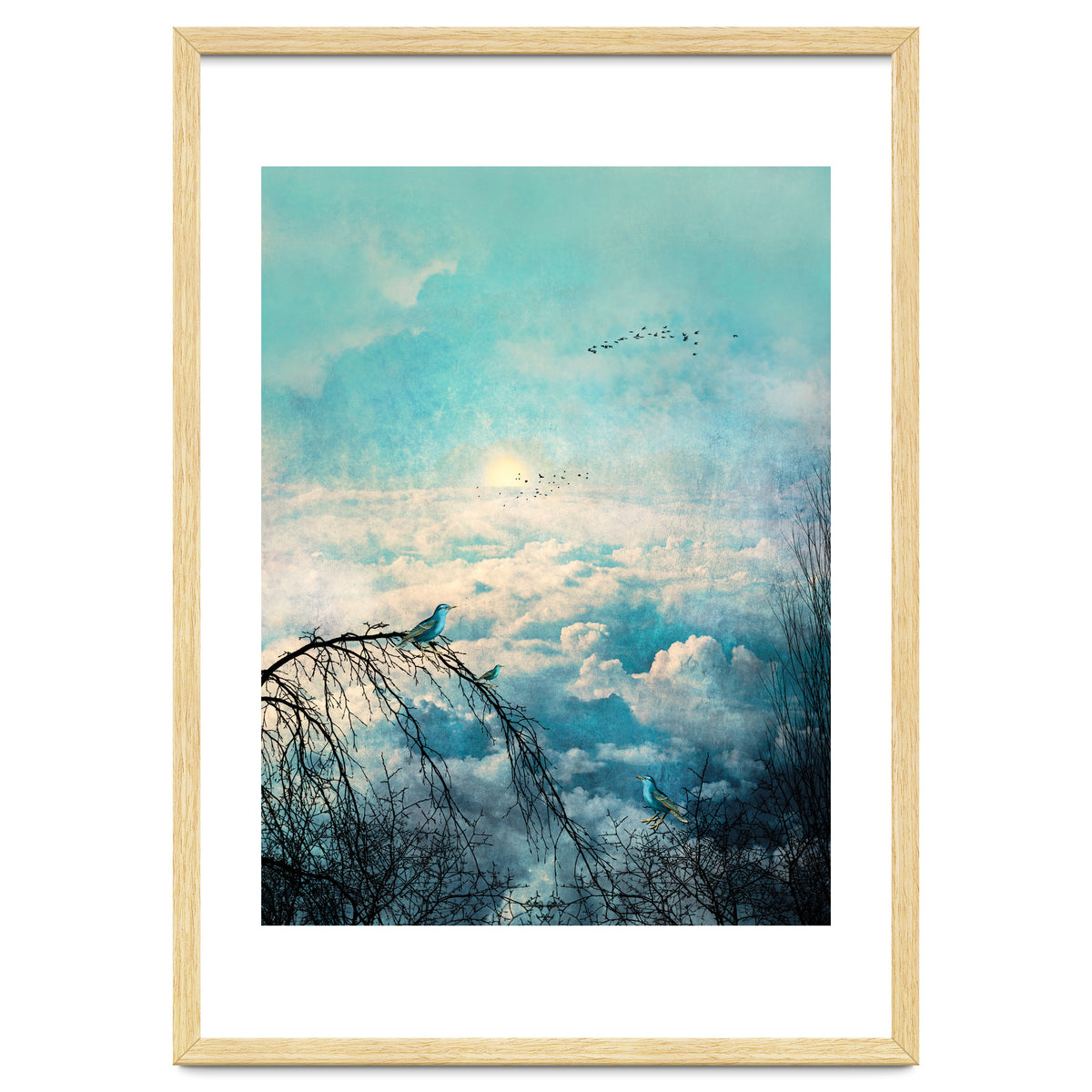 HEAVENLY BIRDS III-B Portrait