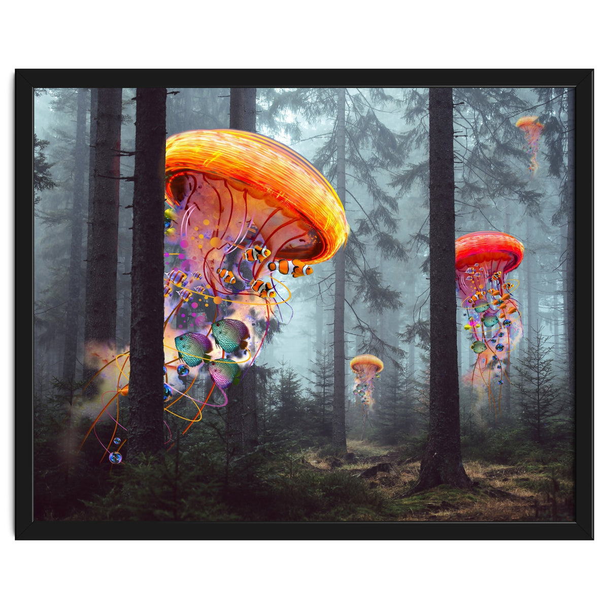 Forest Jellyfish For Print7000