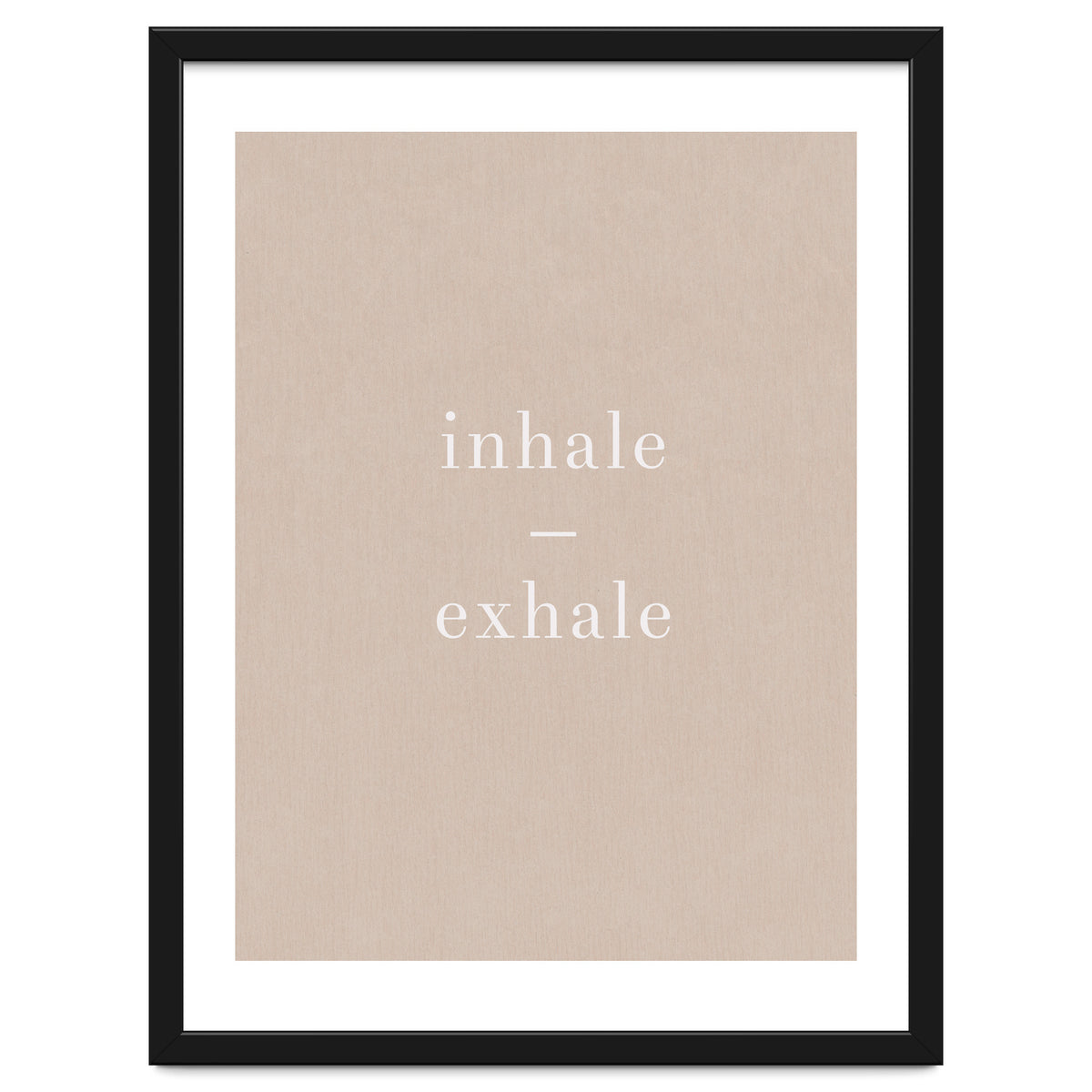 Inhale Exhale Beige Yoga