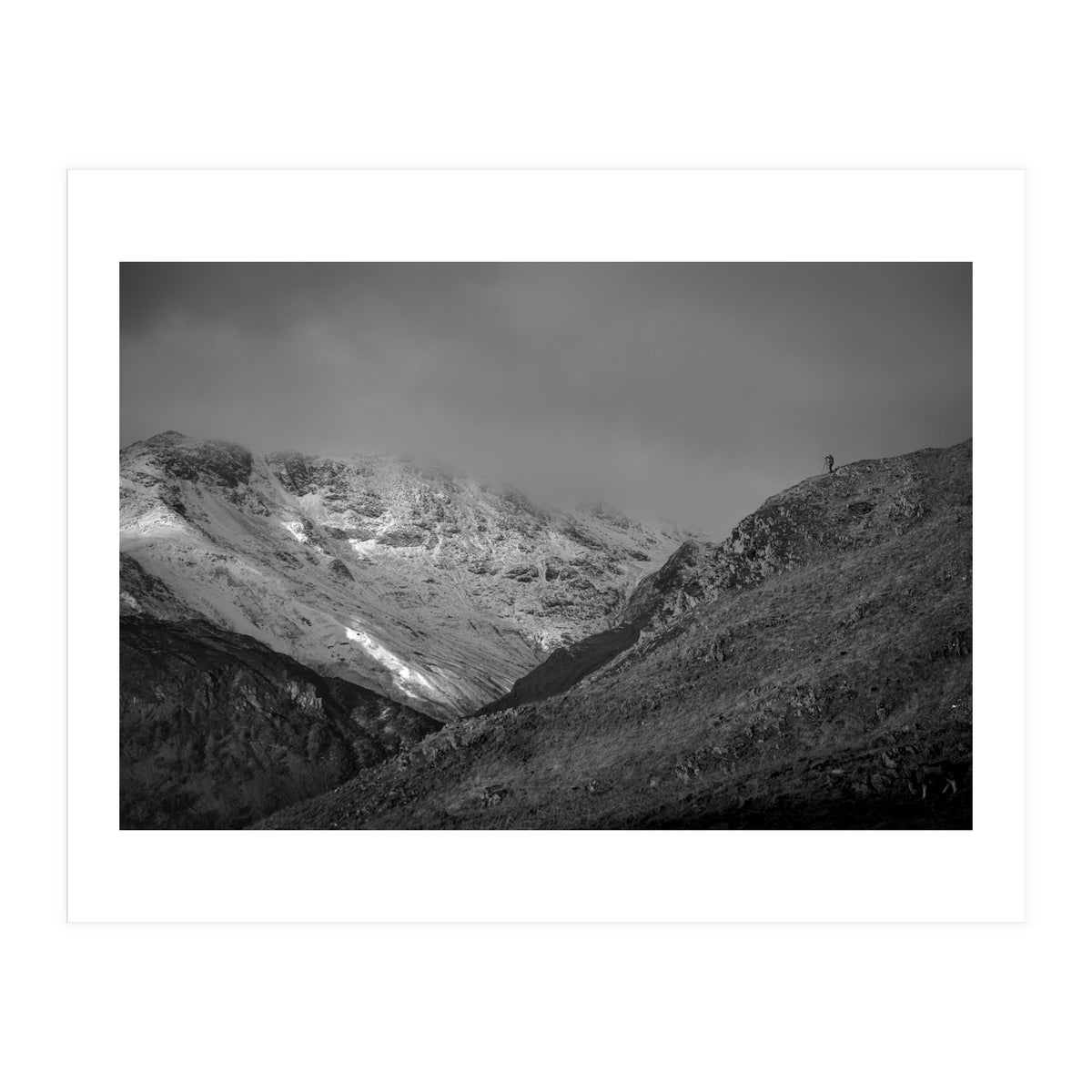 The lone photographer (Print Only)