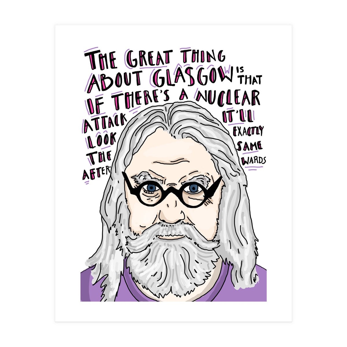 Billy Connolly (Print Only)