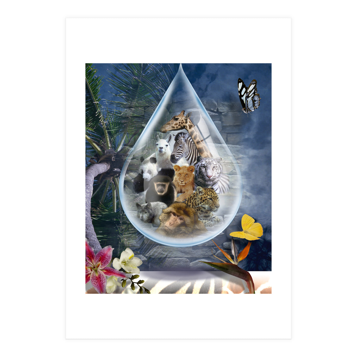 Jungle Drop (Print Only)