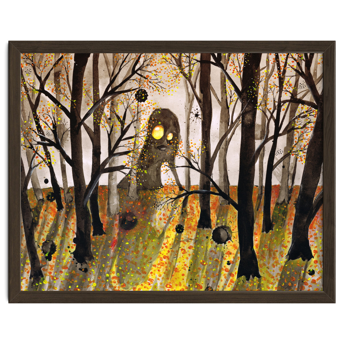 Monster in the woods