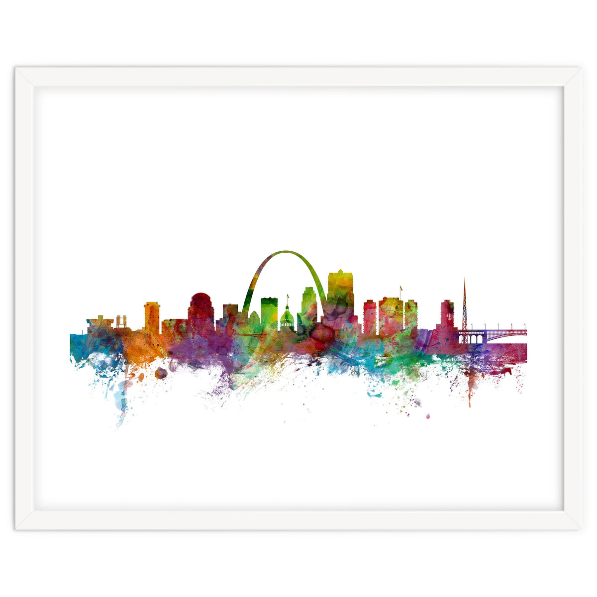 St Louis Missouri Skyline