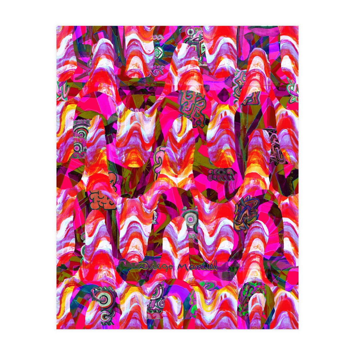 Pop Abstract 15 (Print Only)