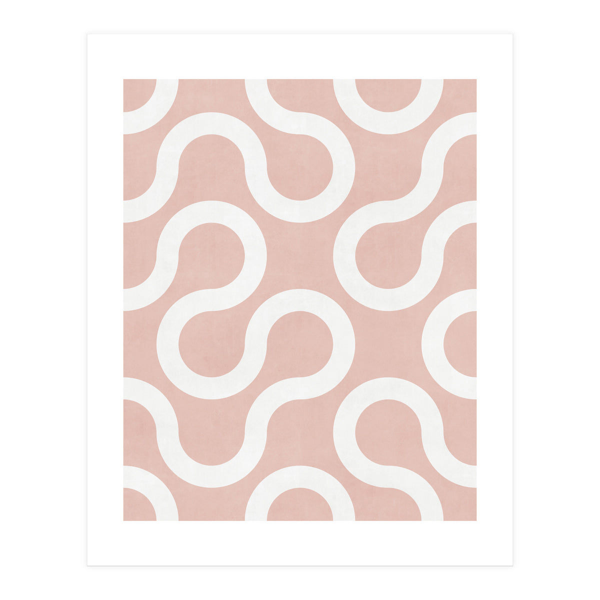 My Favorite Geometric Patterns No.29 - Pale Pink (Print Only)