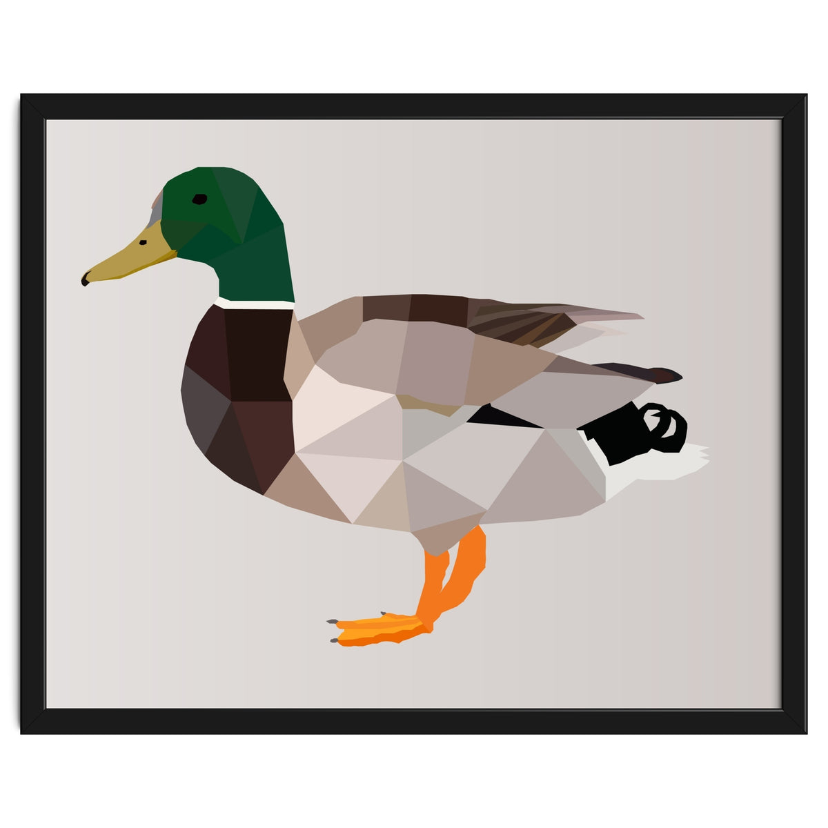 Duck Low Poly Art