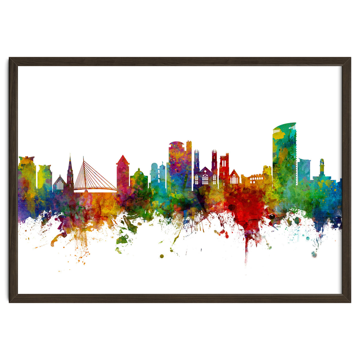 Swansea Wales Skyline