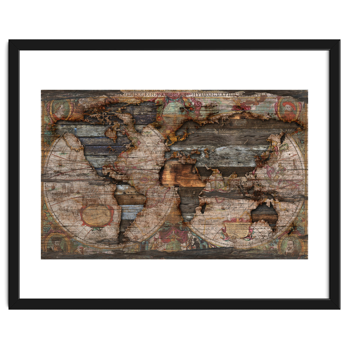Reclaimed Map