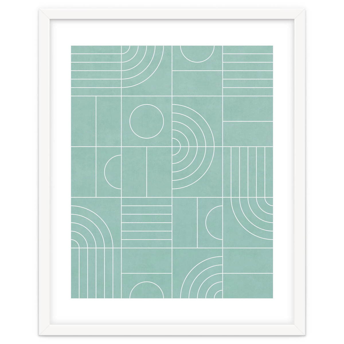 My Favorite Geometric Patterns No.25 - Light Blue