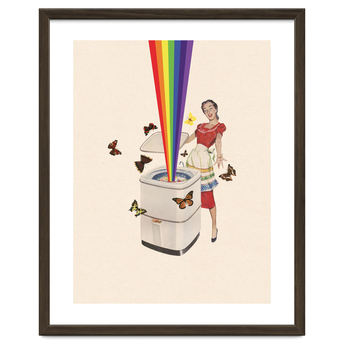 Rainbow Washing Machine