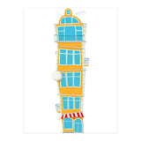 Dutch House Cartoon (Print Only) thumbnail