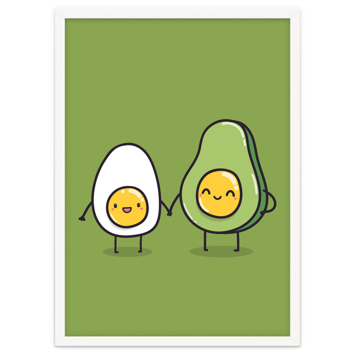 Egg Avocado best friends