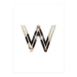 Letter W - (Impress) (Print Only) thumbnail
