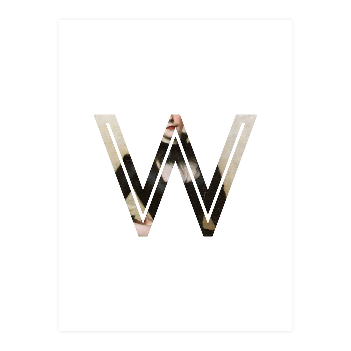 Letter W - (Impress) (Print Only)