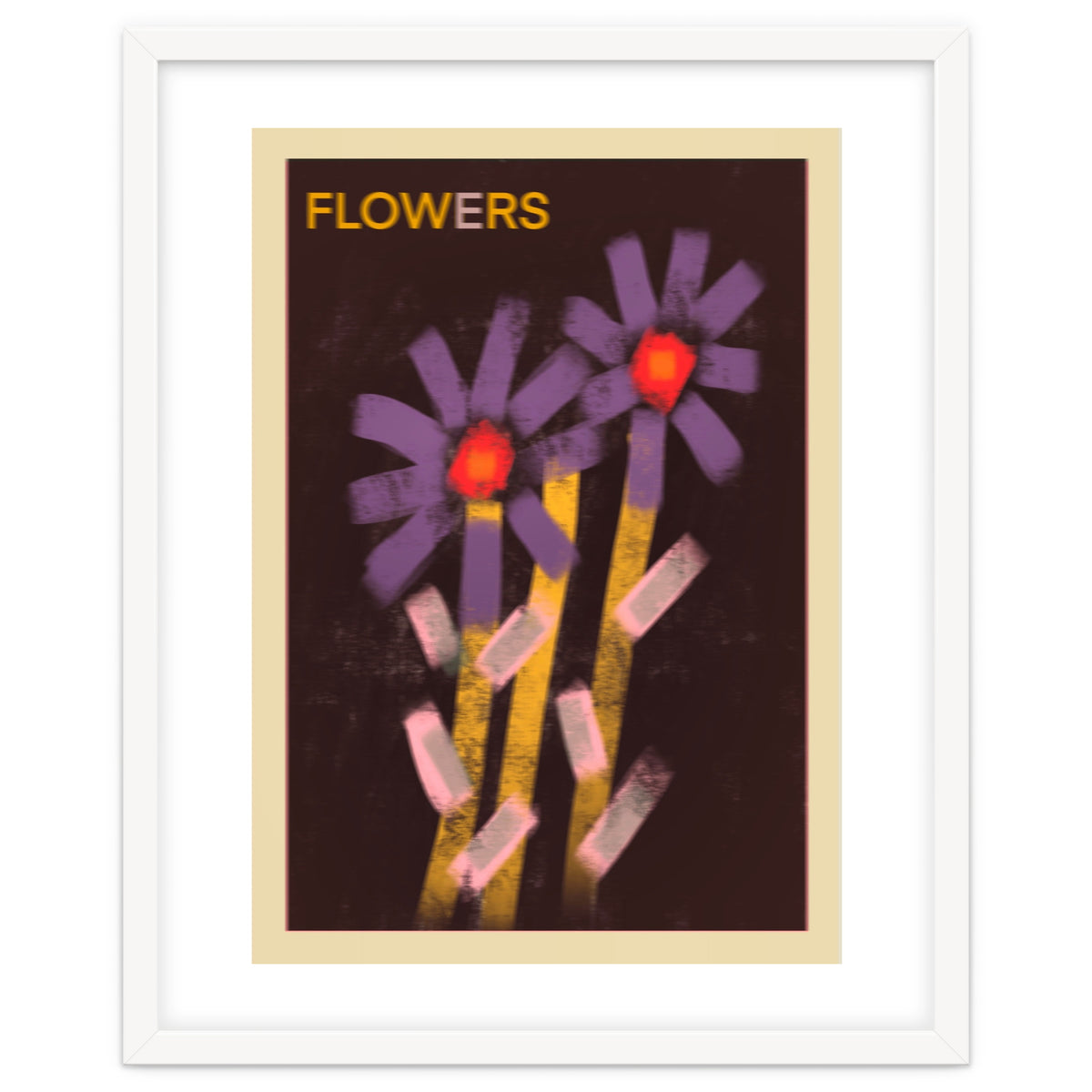 Blurry flowers